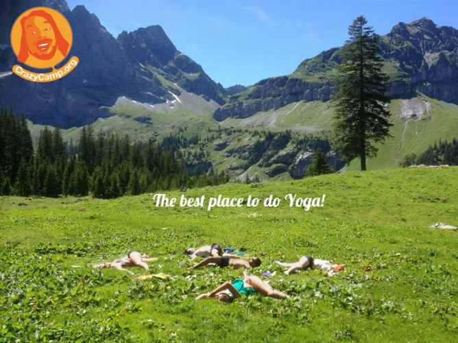 the best place to do yoga!